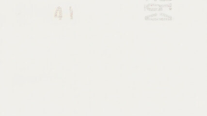 Minimalist Light Background with Numeric Overlay