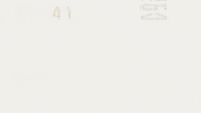 Minimalist Light Background with Numeric Overlay