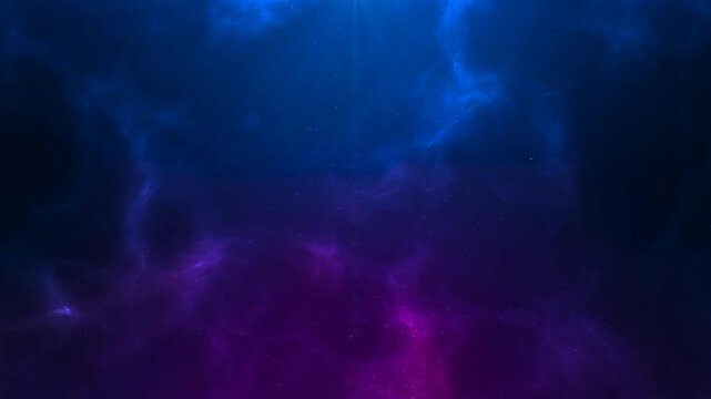 abstract blue and purple clouds background animation, 4k seamless loop	