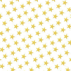 Abstract gold star pattern background