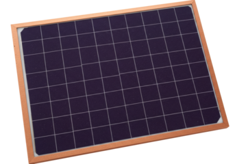 Isolated Solar Panel, clean renewable energy source for household or industrial applications