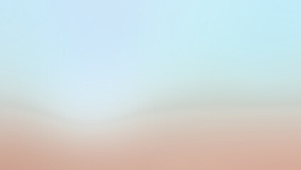 Abstract Background Minimal Gradient with Light Blue and Warm Peach Tones