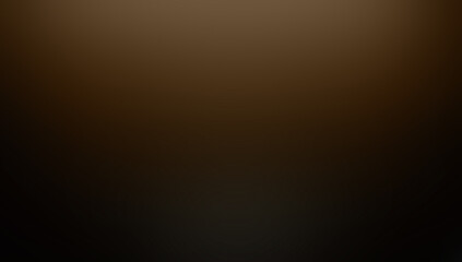 Abstract background black to brown gradient with soft smooth color transition
