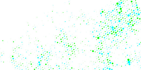 Light Green, Yellow vector layout with circle shapes. Illustration with set of shining colorful abstract circles. Design for business adverts.