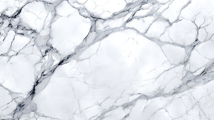 White marble texture with dark veining and subtle gray shadows black