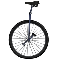 Unicycle bike one wheel © G Graphic & Motion