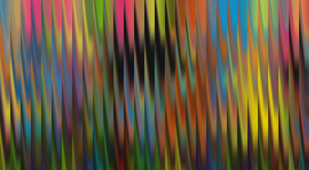 Abstract colorful vertical lines create a vibrant visual feast