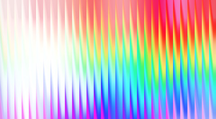 Abstract artwork with vibrant colors, featuring vertical lines with an intriguing display of light and hues