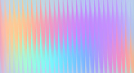 Abstract illustration with soft, colorful, and iridescent vertical stripes that create a sense of movement and depth