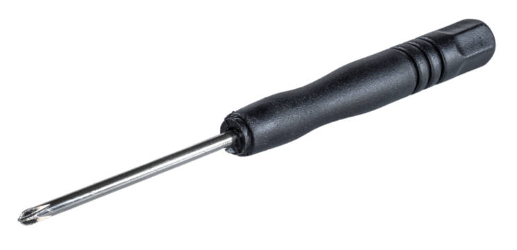 Very small screwdriver for electronics projects