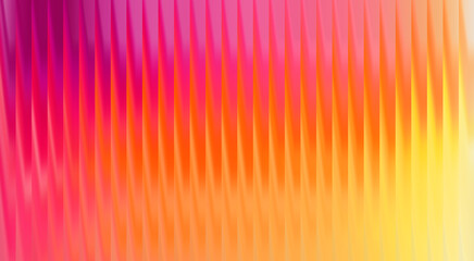 Abstract colorful vibrant gradient background with vertical lines in orange, pink, and yellow hues. This image features a modern, textured aesthetic