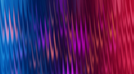 Abstract wavy gradient background in shades of blue, purple and red