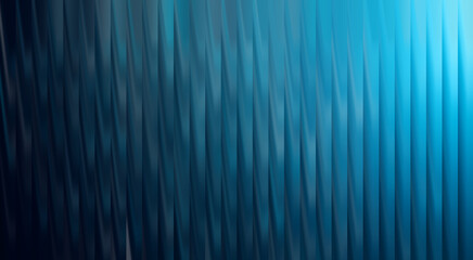 Abstract image featuring flowing, vertical lines with a spectrum of blue hues 
