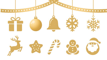 Christmas,Ornaments,Snowflakes,Gifts,Bells,Reindeer,Snowman,Stars,Winter,Decoration