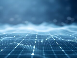 Digital Landscape: 3D Wavy Data Visualization