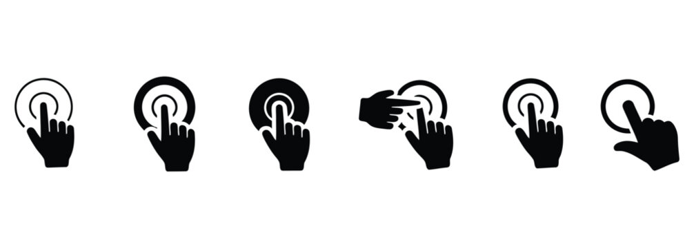 Engaging touch screen hand gestures for interactive design and user interface projects, creating a seamless digital experience and improved accessibility across platforms and devices