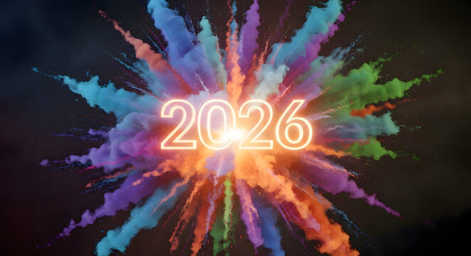 Color Smoke Burst 2026 - Powered by Adobe