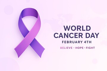 world cancer day illustration