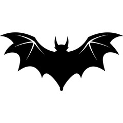 Bat halloween vector