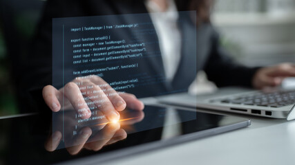 Script programming for task manager user interface, handling form submission, input validation,...