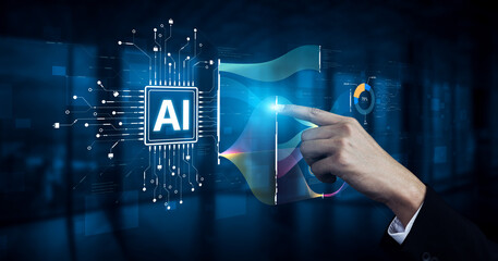 AI Assistant Brain Processor with LLM Technology, Big Data, Machine Learning, Generative AI for...