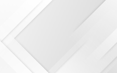 Gray geometric abstract background with layered shapes and smooth gradients