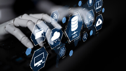 AI enhances cloud computing with scalable infrastructure, secure data, and smart services to...