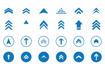 Swipe icon set. Swipe up arrow icon. Scroll pictogram. Web icons. Set swipe up arrows icons. Different black arrows sign upwards. Scroll or swipe up. Graphic vector elements for web infographic media