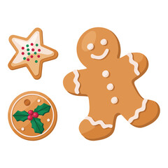 christmas gingerbread man