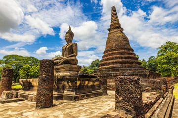 Sukhothai historical park, world heritage of Thailand