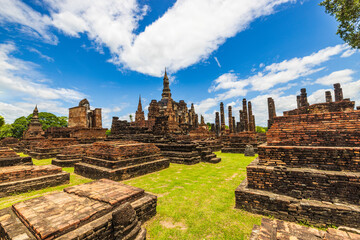 Sukhothai historical park, world heritage of Thailand