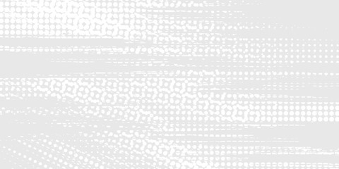 Dot white gray wave light technology texture background. Abstract big data digital concept.