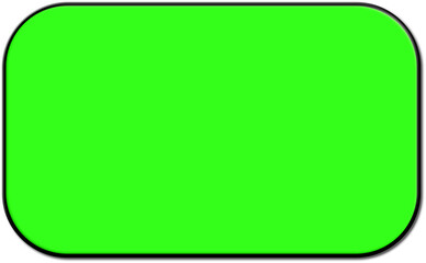 green glossy button