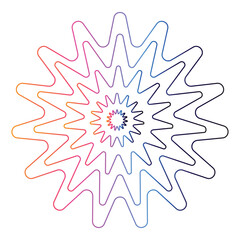 Modern Colorful Gradient Abstract Design