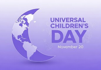 Universal childrens day on november 20th