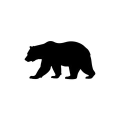 bear silhouette vector