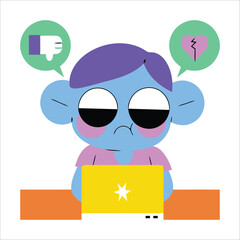 Generic vector file placeholder icon for graphic design projects