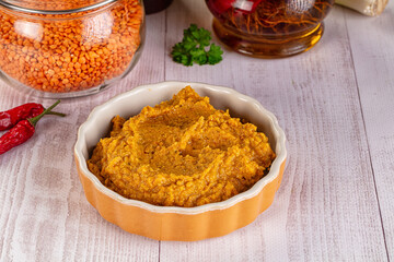 Indian cuisine - Lentil vegan dal