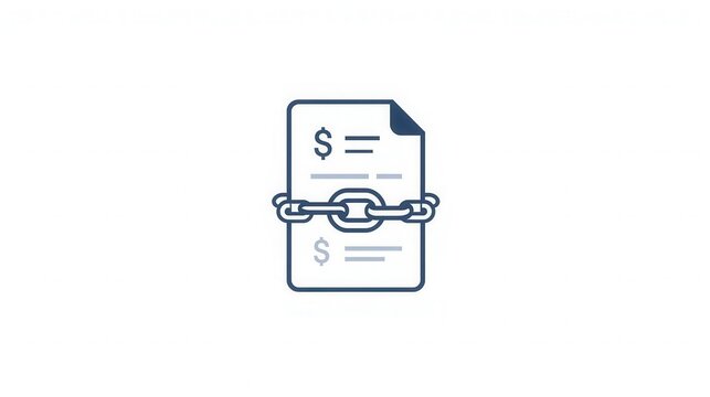 Securing financial documents with encryption techniques online graphic design digital environment close-up cybersecurity