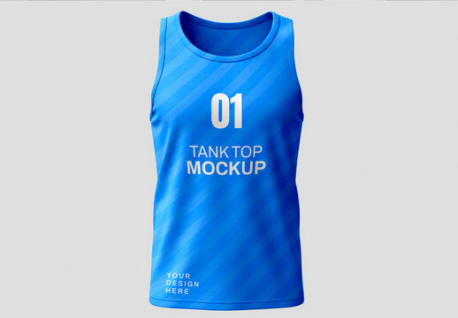 Tank Top Mockup Template