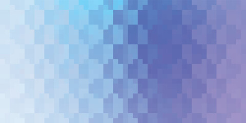 Abstract Blue and Purple Pixelated Gradient Background Texture.