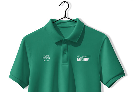 Hanging T-Shirt Mockup