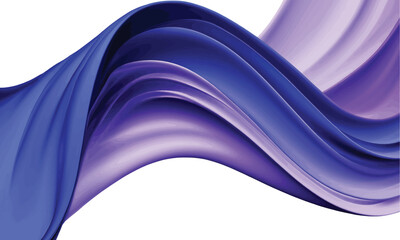 Dynamic Abstract Flowing Gradient Wave Background Design in Blue and Purple Tones