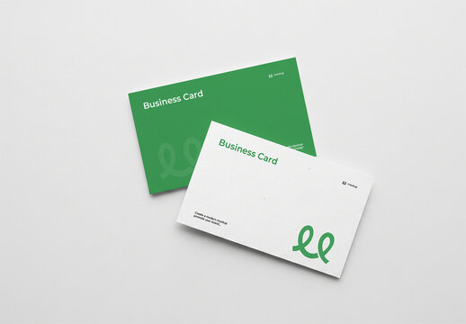 Minimal Business card PSD Mockup
