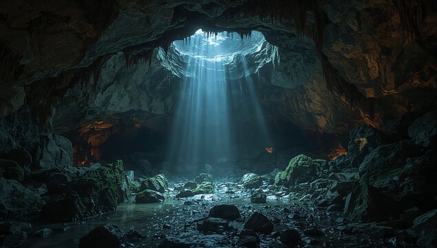 Cave of creation metaphysical repository of souls