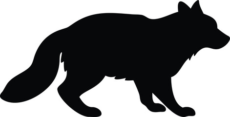 raccoon silhouette 