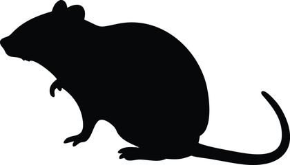 rat silhouette