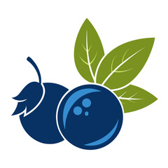 Blueberry Leaf Silhouette