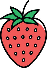 strawberry vector art