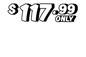 price tag dollars sign symbol on transparent background. 3d white color Perfect for advertising, sale banners, product promotion, discount labels, and e-commerce graphics design elements.